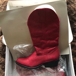 Red Cowgirl Boots